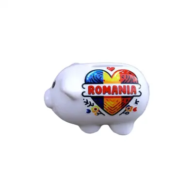 Pusculita suvenir, porcusor romania, model p37-07
